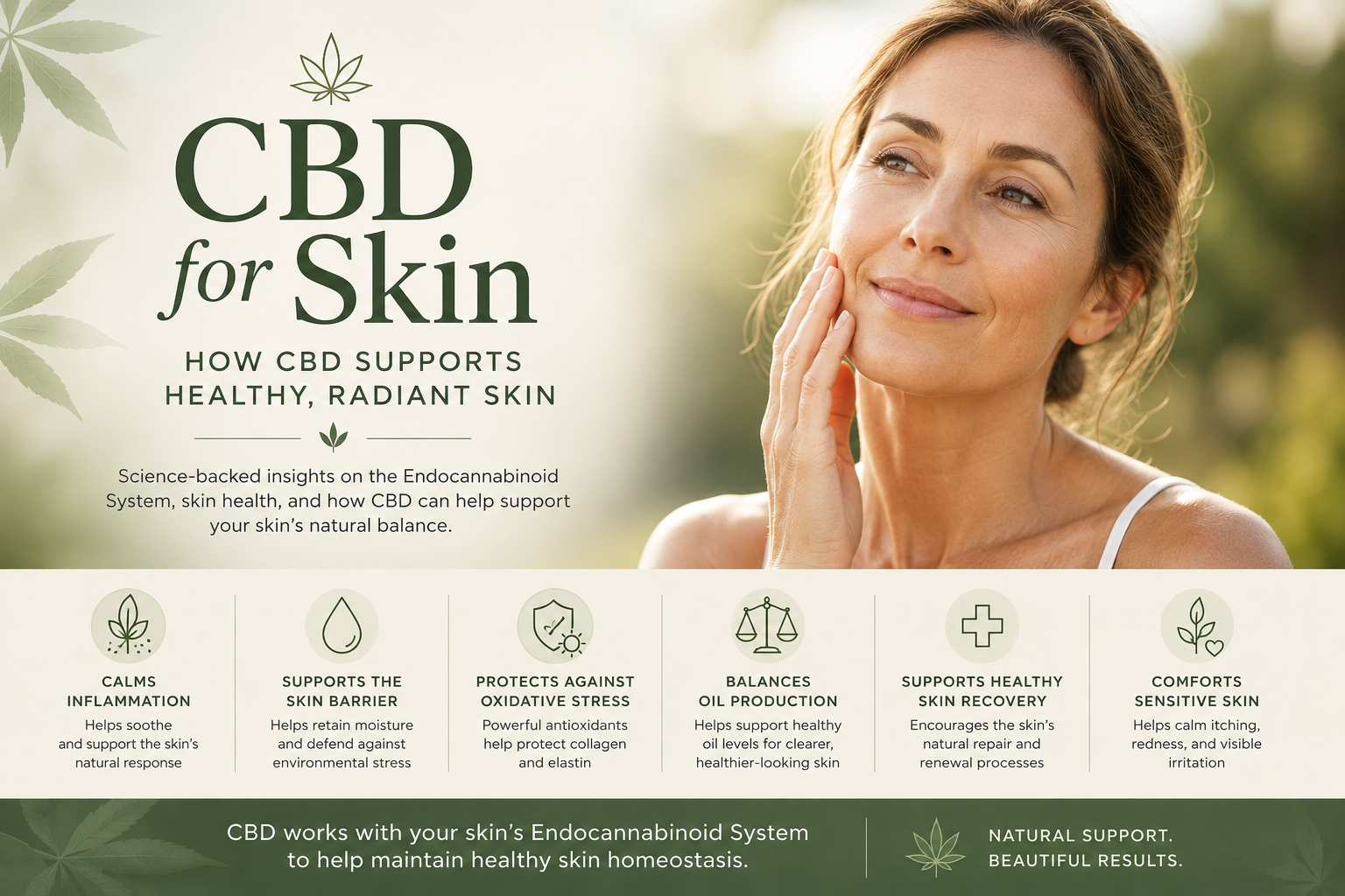 CBD for Skin: Benefits, Research, and How It Supports Healthy, Radiant Skin Naturally